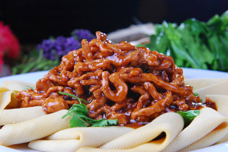 正确的"京酱肉丝"步骤,超级"下饭",大家一起学学吧!_葱花_北京_白糖