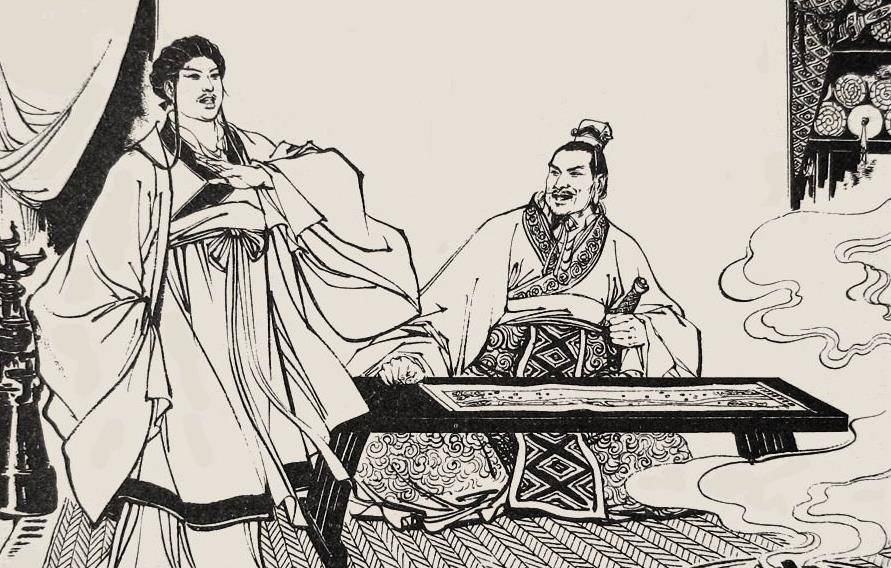 于是,水镜先生派书僮暗暗去隆中察访.