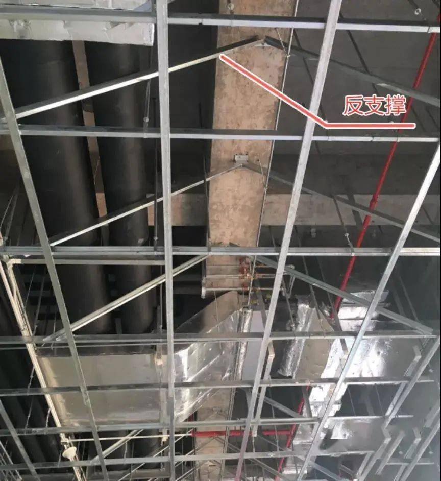 反支撑和转换层的标准做法有哪些?_吊杆_处理_龙骨