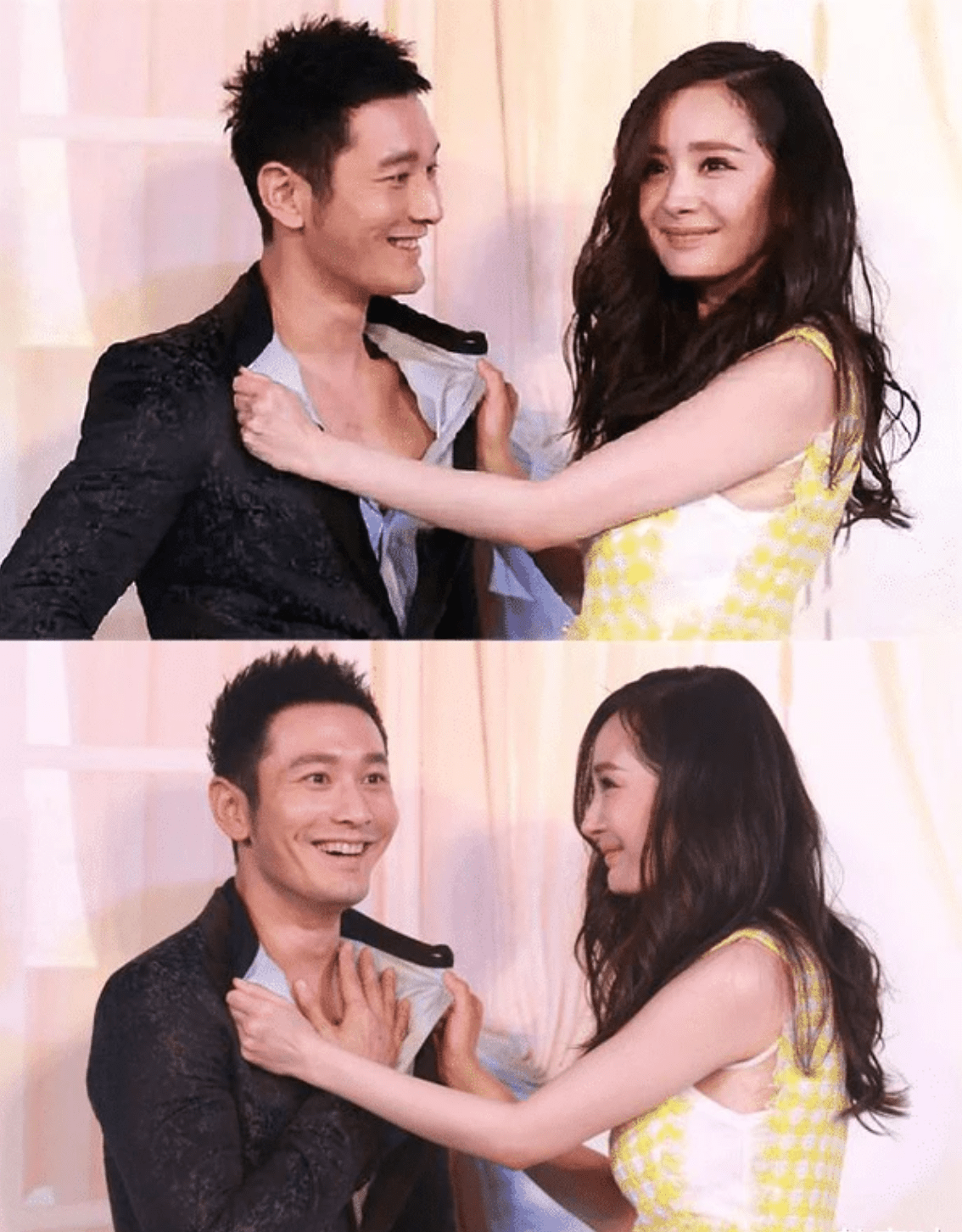 共用吸管,摸腰掐脸,这些明星也太没有"分寸感"了_朱亚文_杨紫_网友