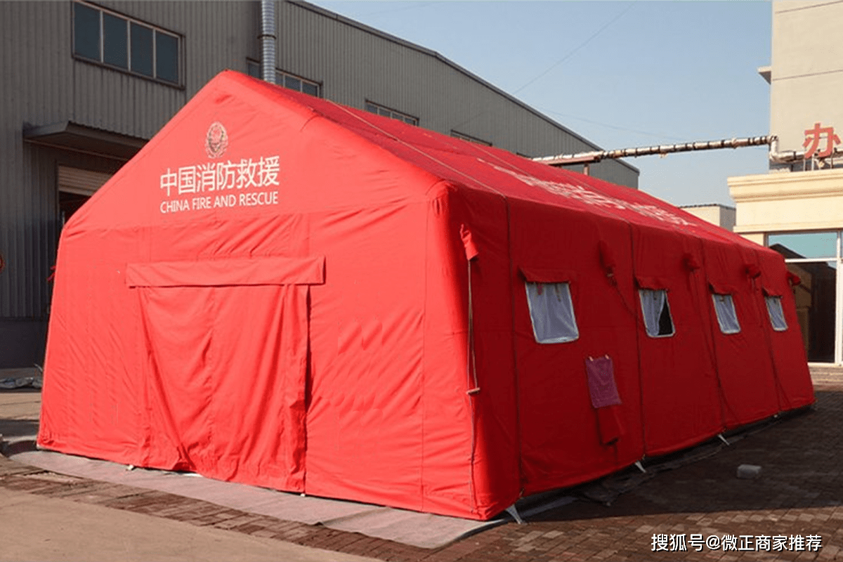 云南昆明霞红帐篷批发定制厂家:充气帐篷有哪些优势有哪些用途_救援