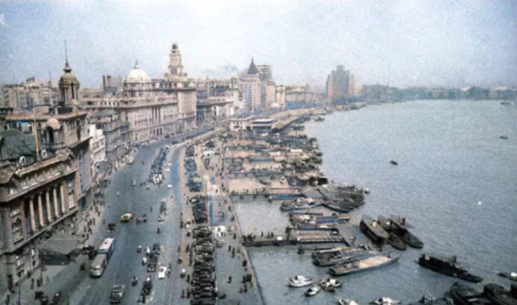 老照片：1937年的上海，原来已经如此繁华了_外滩_苏州_吴淞江