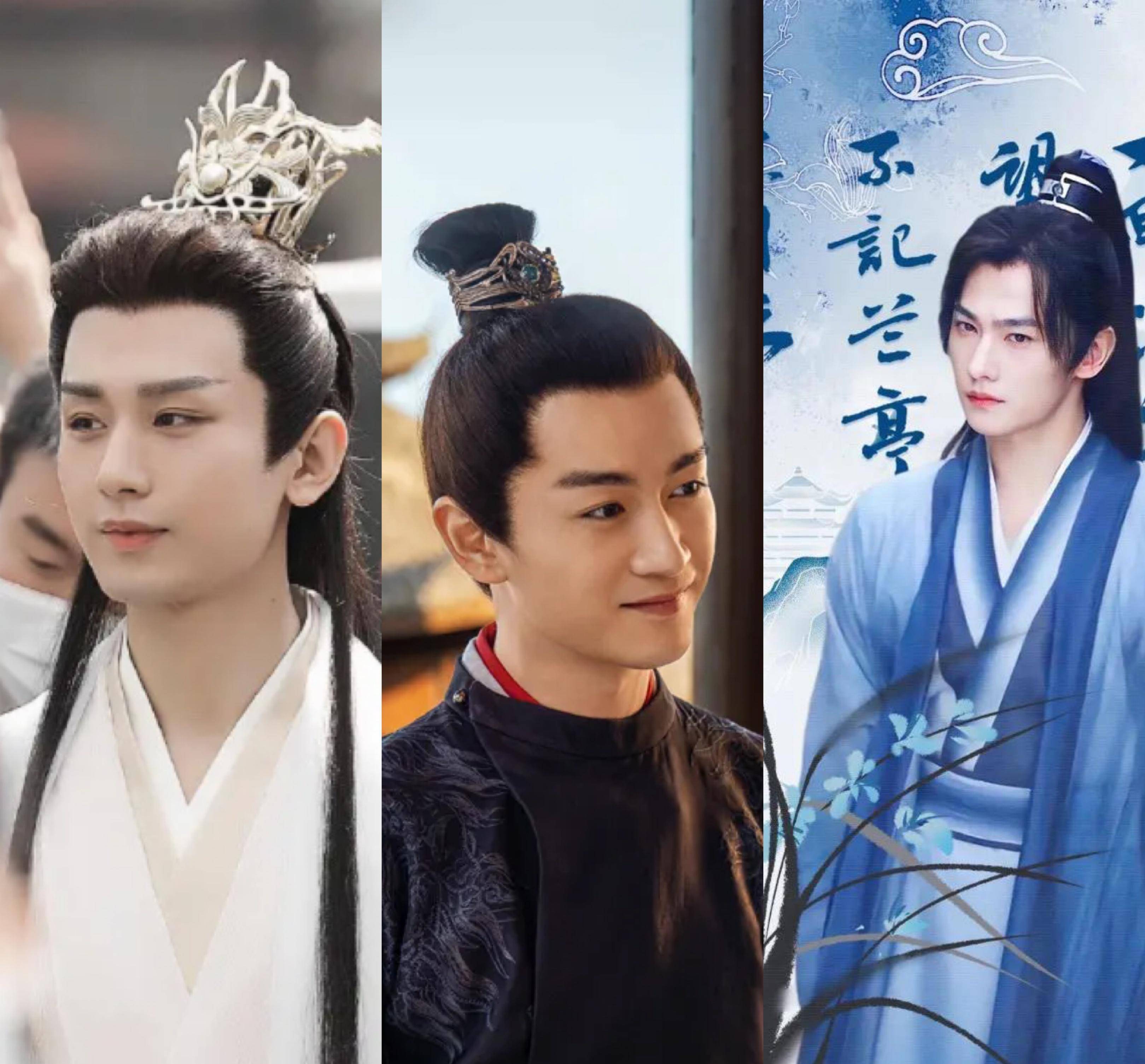 2022古装美男排行榜出炉,人人脸上都是bug,再难有当年惊艳感_王鹤棣
