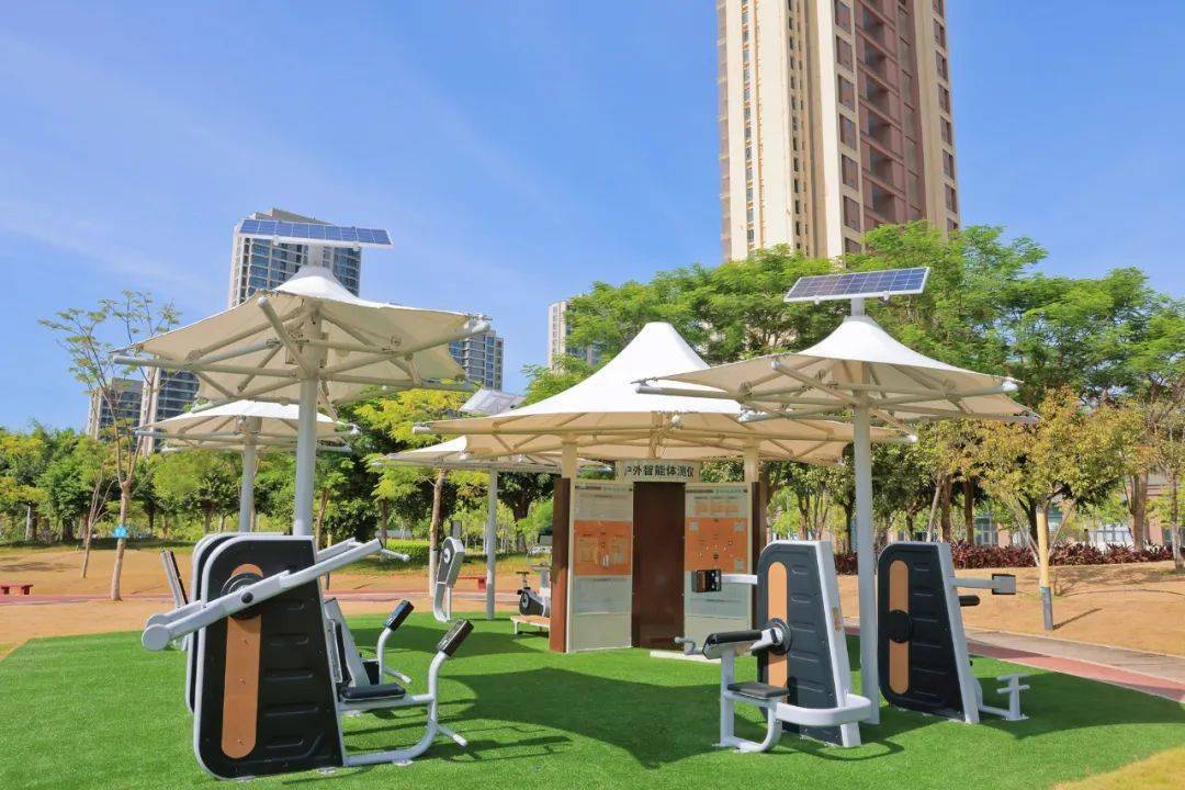 全市首个"室外智能健身房"在翔安启用!具体就在→_公园_居民_科学