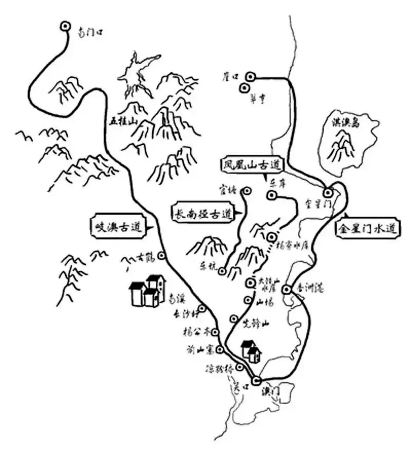 最终都直达澳门关闸不管走哪路从石岐出发东干大道,南干大道笔辨涞