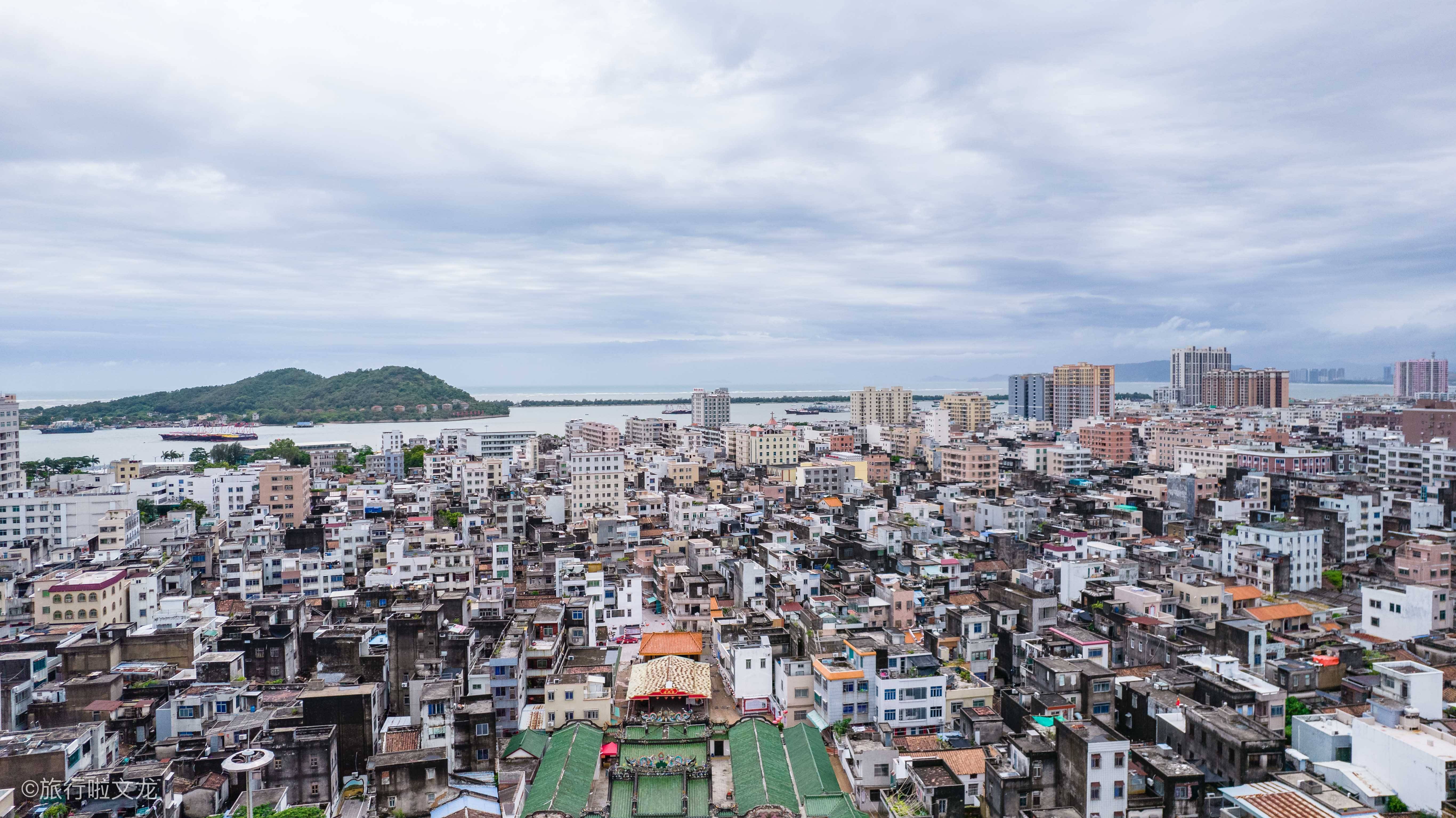 廣東自駕遊,航拍汕尾,沿海的南方小城_大海_生活_城市