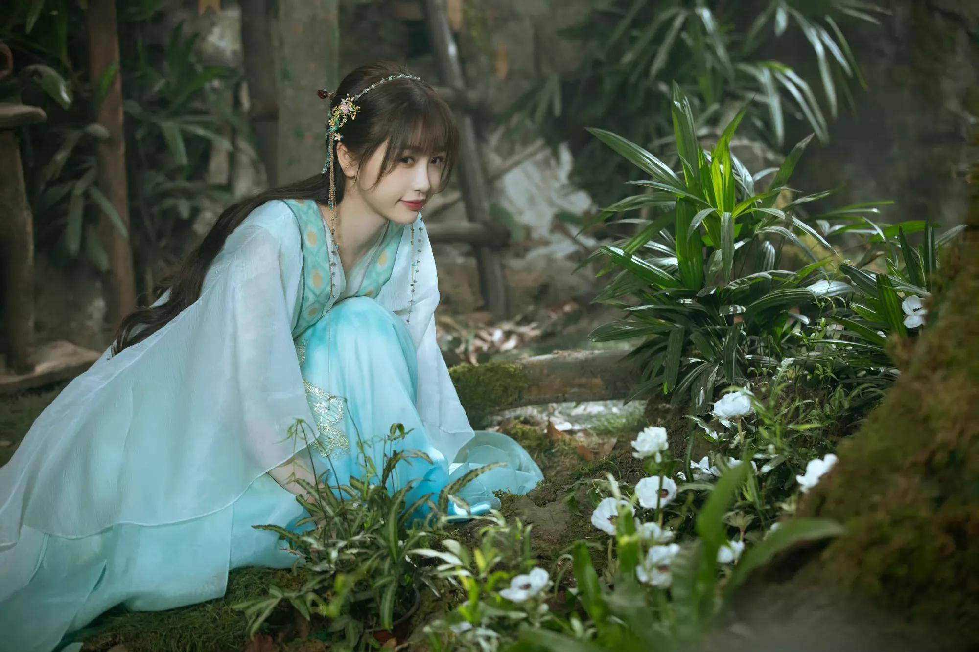 《苍兰诀》虞书欣造型盘点,东方神话,似幻似真