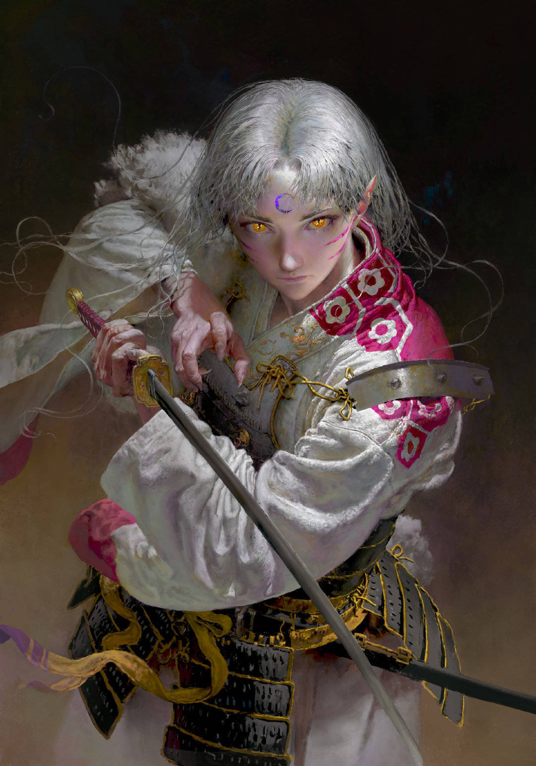 cg艺术家&概念设计师阮佳,业界天花板的超强cg人物作品赏析