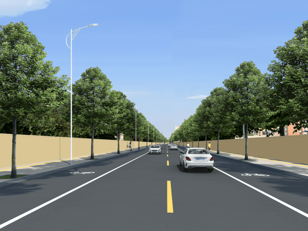 育才街为潍坊市坊子区一条东西向城市支路,本次工程建设西起北海路