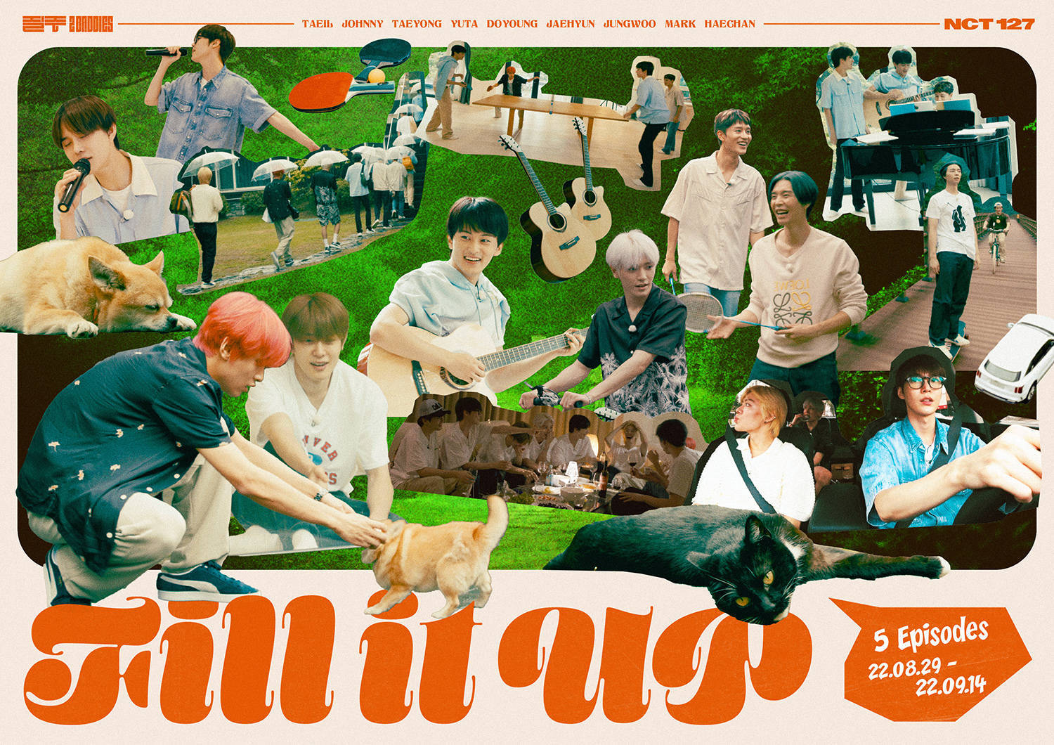 nct 127今天首次公开旅行综艺内容《fill it up》,回归前愉快的友谊之