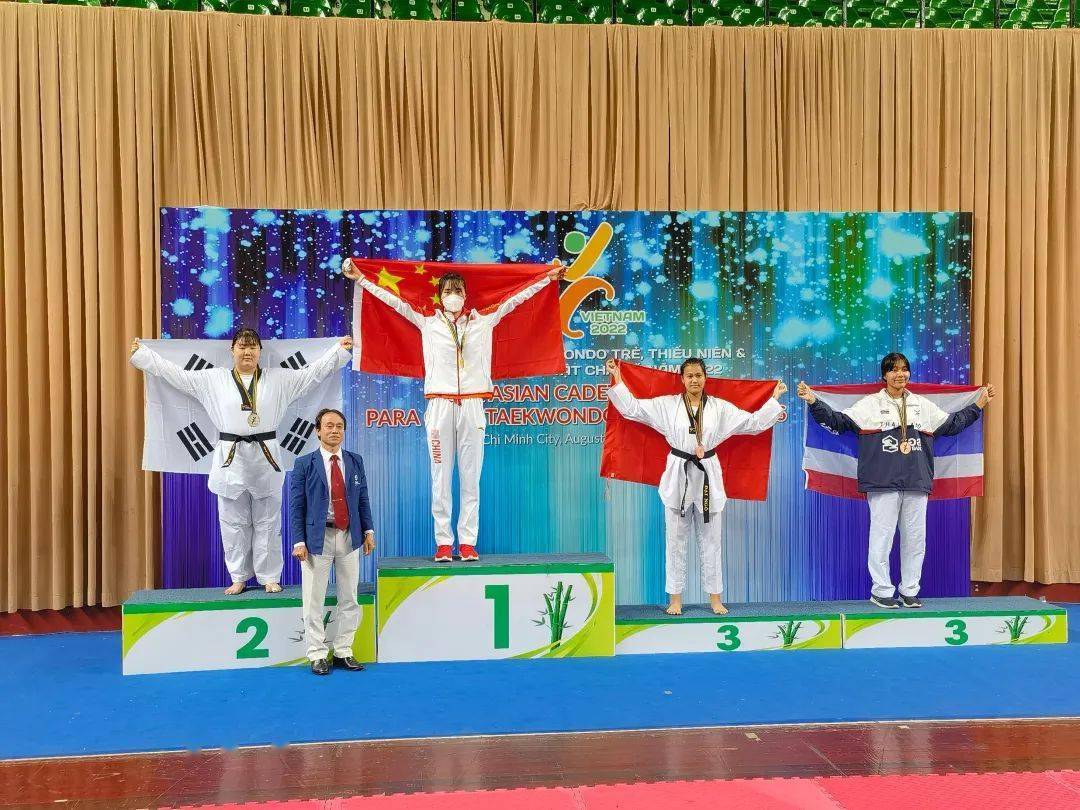 8月28日,从市体校获悉,在27日结束的2022年亚洲跆拳道青年锦标赛上