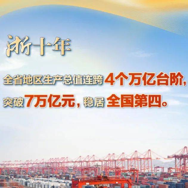 浙江生产总值连跨4个万亿台阶_投资_招大引_山区