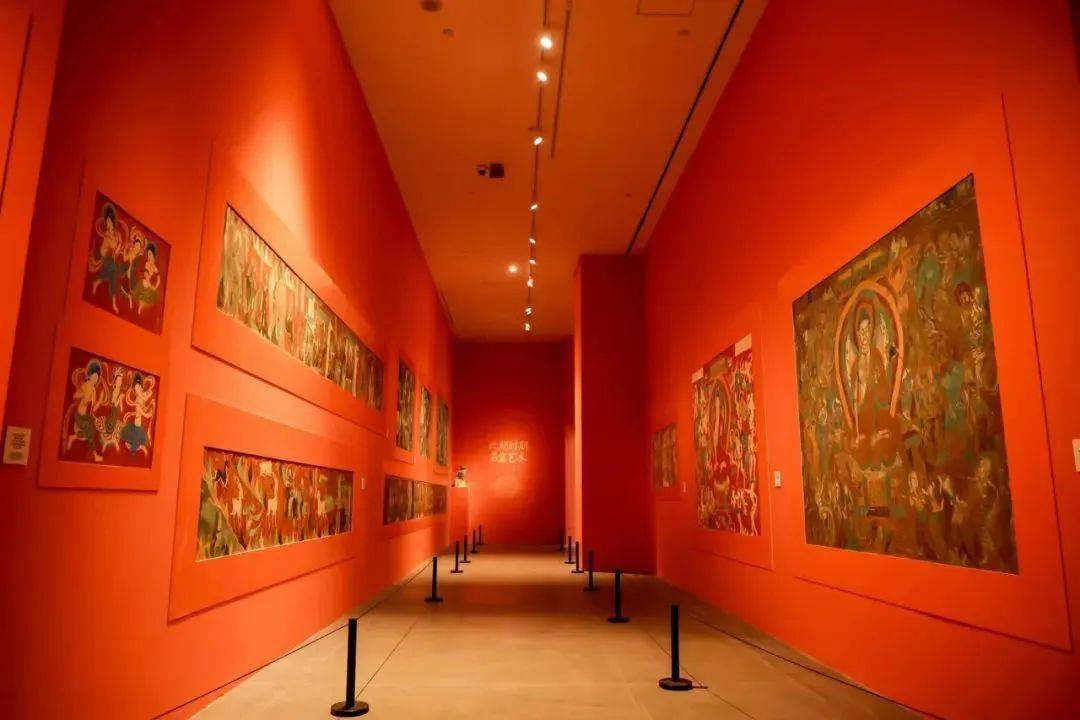 "文明的印记——敦煌艺术大展"在北京民生现代美术馆开幕_展览_文化