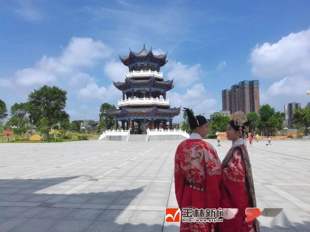 一起到北流乡贤公园打卡~_玉林_文化_步道