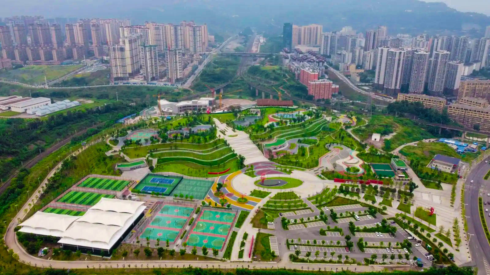 达州绿地城|有颜有质的高品质,才值得双向奔赴_生活_城市运动公园