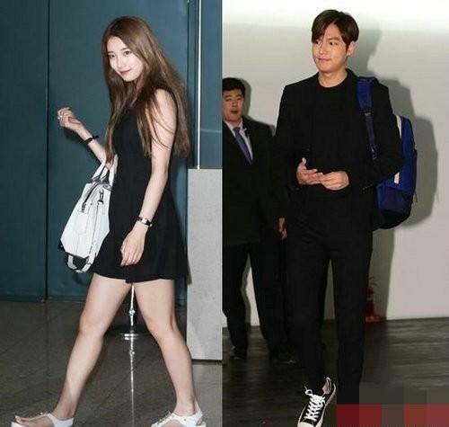 李敏镐出道初期曾经跟尹伊娜传出恋情,之后与朴敏英在拍摄《城市猎人