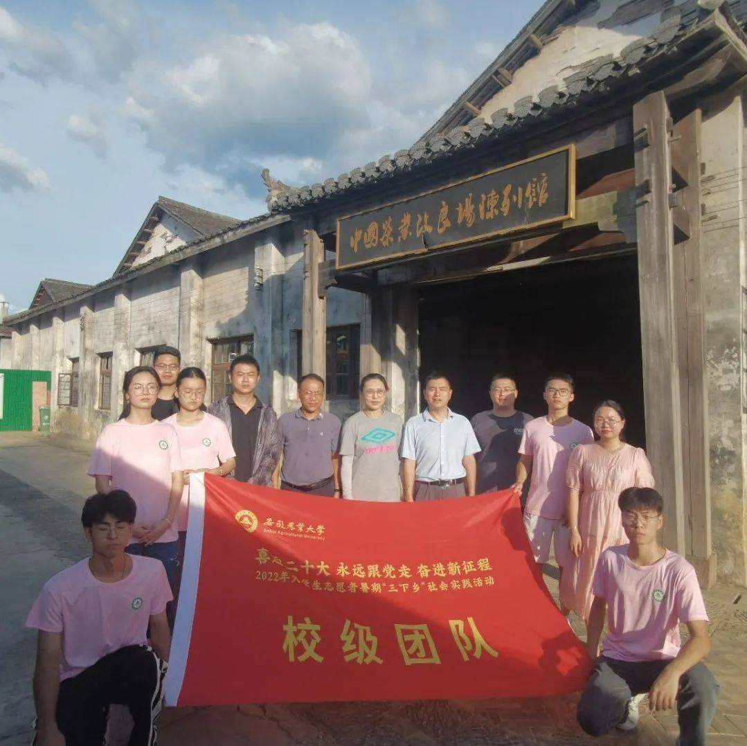 安徽农业大学赴祁门县开展暑期“三下乡”社会实践活动_发展_乡村_生产