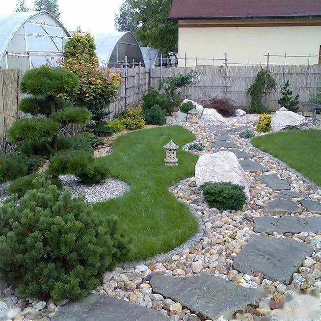 11款庭院小景,总有你喜欢的一款!_盆景_景观_自然