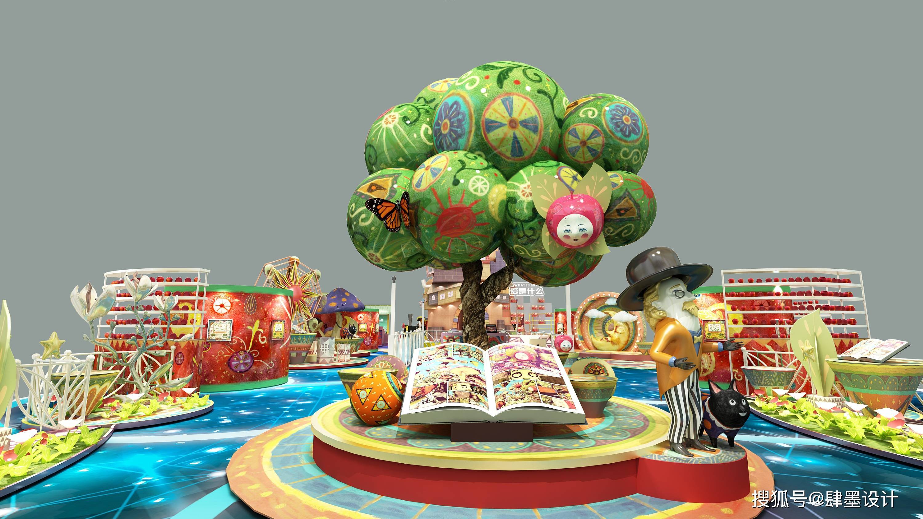 商业美陈设计的魅力点-肆墨设计_灯光_方案_亮点