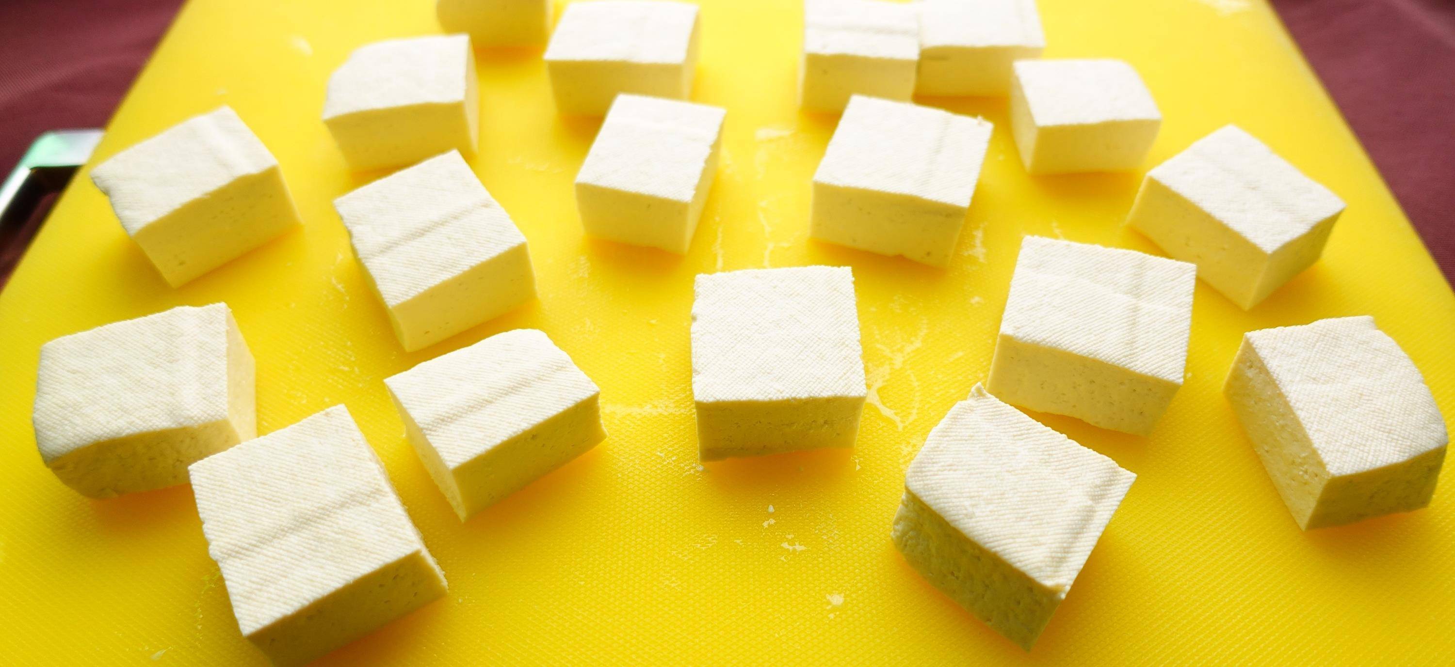 自制油豆腐,妈妈再也不用担心我吃到地沟油_姜丝_蒜末_大肚子