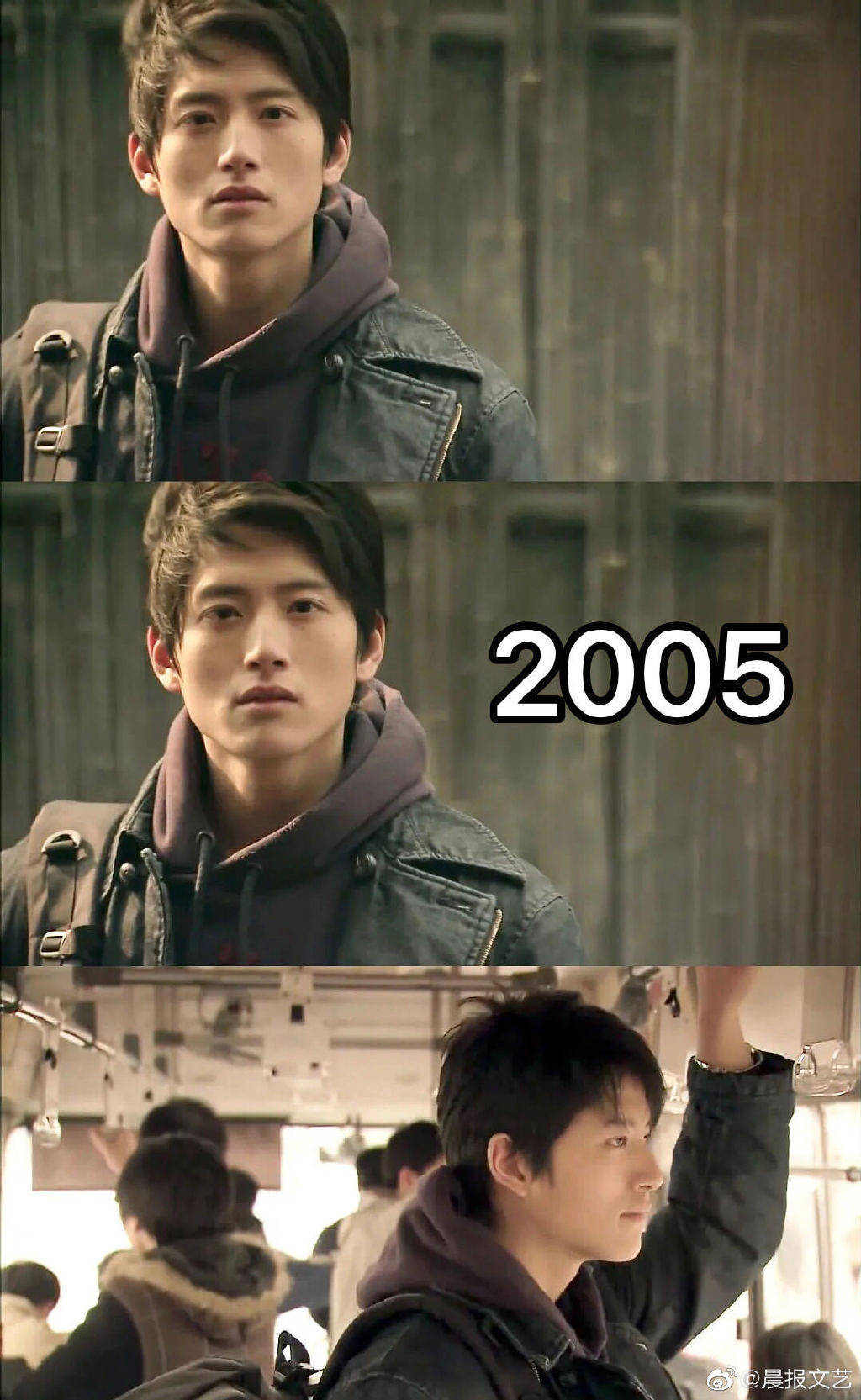 17年容颜不变冲上热搜,张峻宁披哥引关注,不愧是海岩御用男主_变化