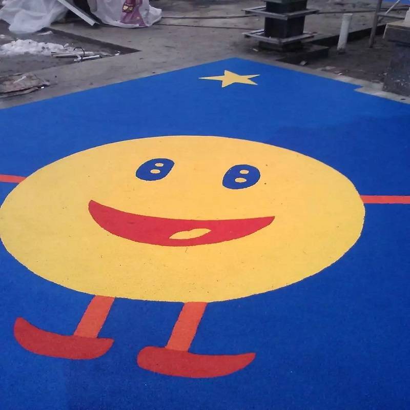 幼儿园epdm塑胶地面图案设计方案_颜色_花纹_小周