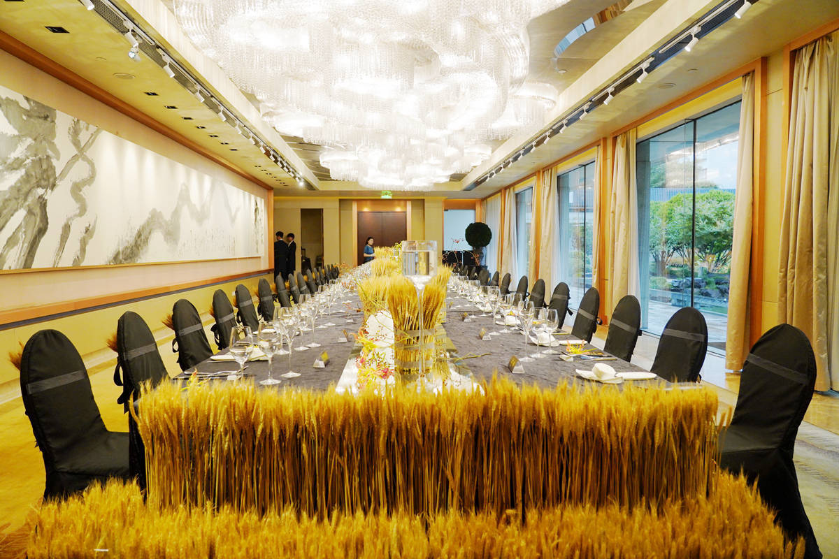 一碗烟火|杭州黄龙饭店龙吟阁中餐厅秋季"浙粤菜"品鉴晚宴_浙江_蒲瓜