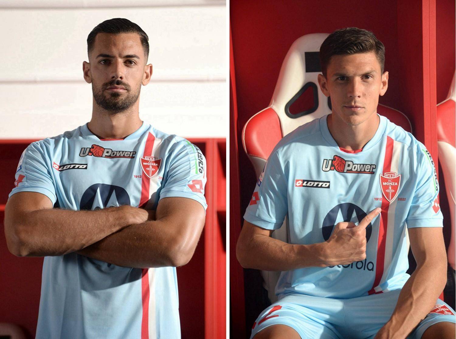 拥有浅蓝色外观的蒙扎全新第二客场球衣旨在纪念俱乐部历史上的首款