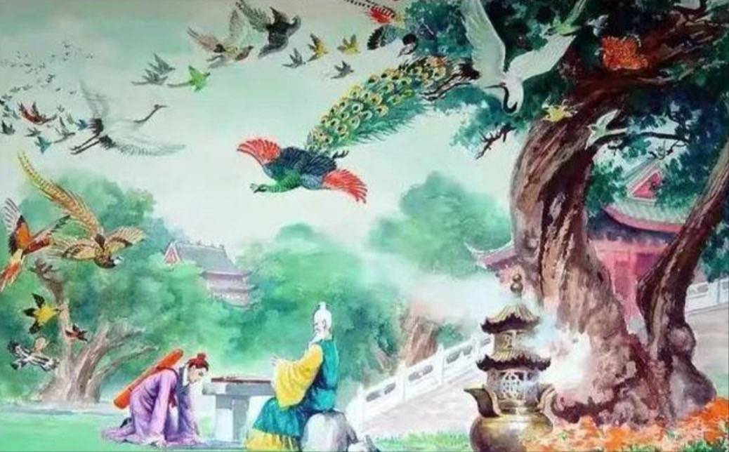 神仙谱之王子乔:王姓始祖好修道,锦绣江山身后抛,跨鹤飞升上九霄_丘公_全传_汪云鹏