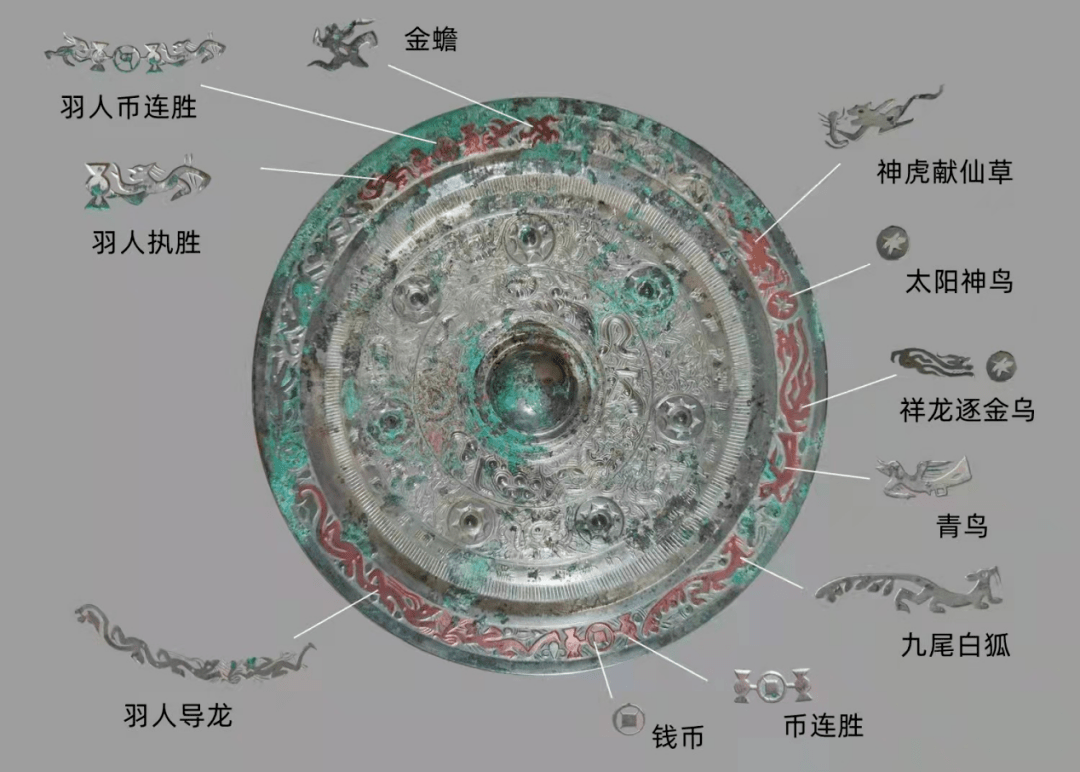中国　白銅　唐草神獣文　爵　C　R6526E 中国 白銅 唐草神獣文 爵 C R6526E 工芸品
