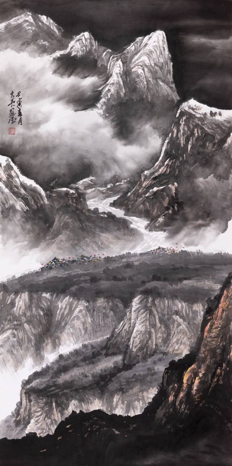 李冠德作品▲段孝敏作品吴江站参展画家:李冠德,段孝敏,白应斌