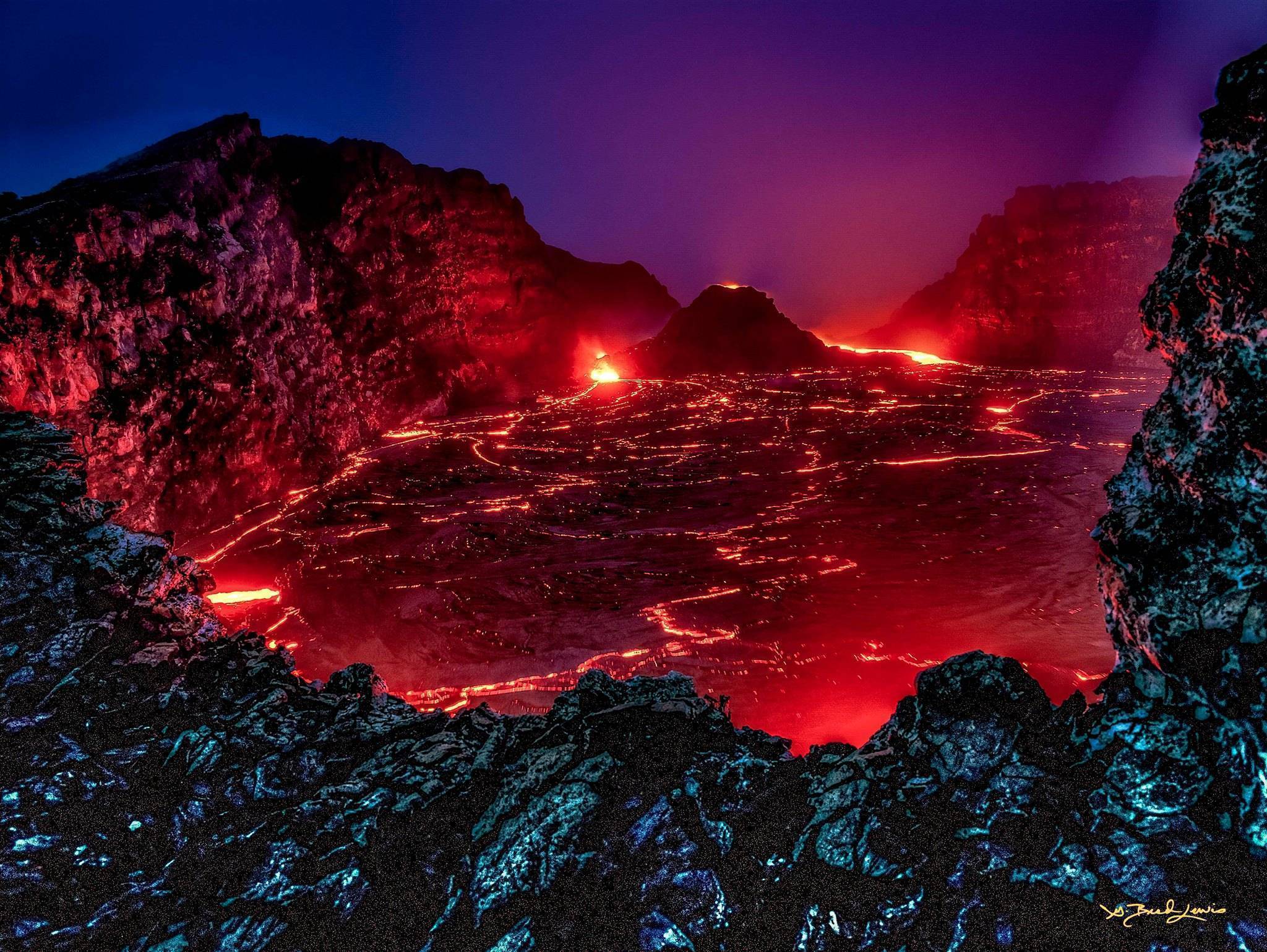 原创摄影图片欣赏史上最震撼的火山喷发图景上