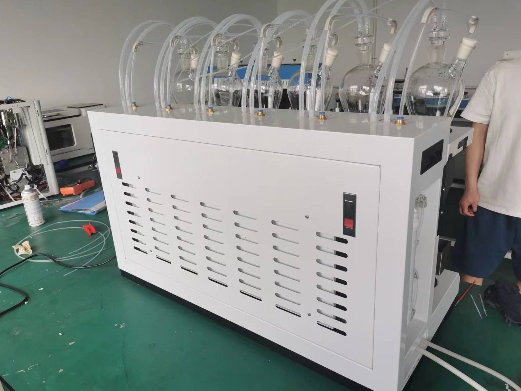 全自动液液萃取装置 高精度计量泵自动精准进样_功能_ml_处理