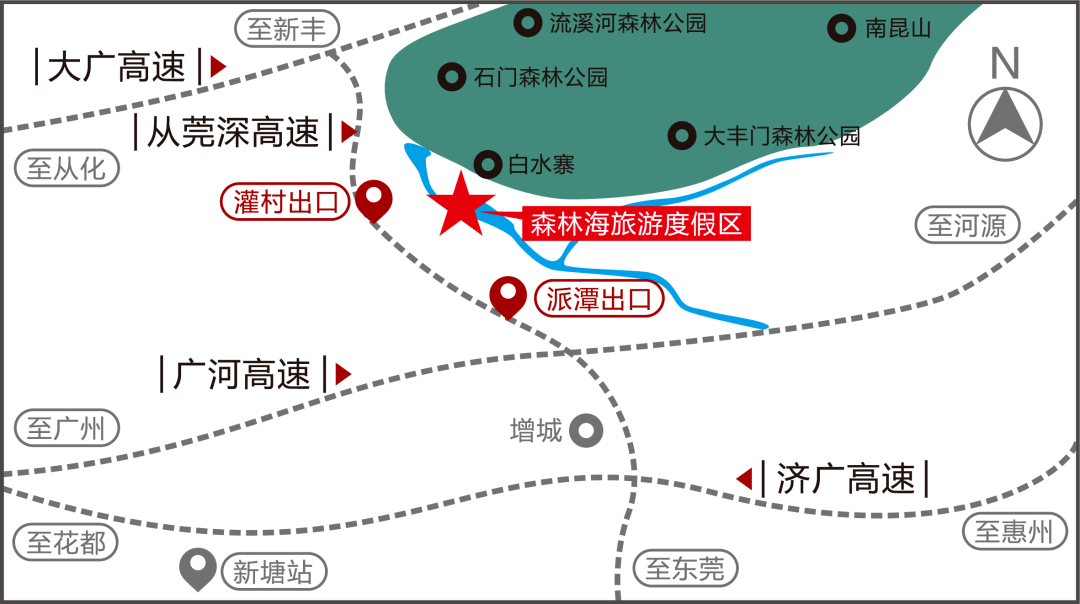 白水寨风景名胜区地图图片