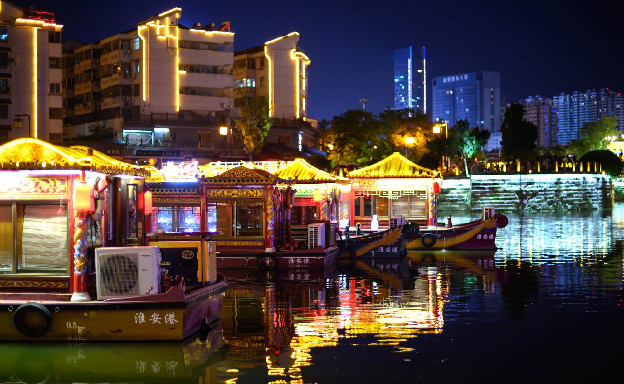 里运河夜色原来那么美!