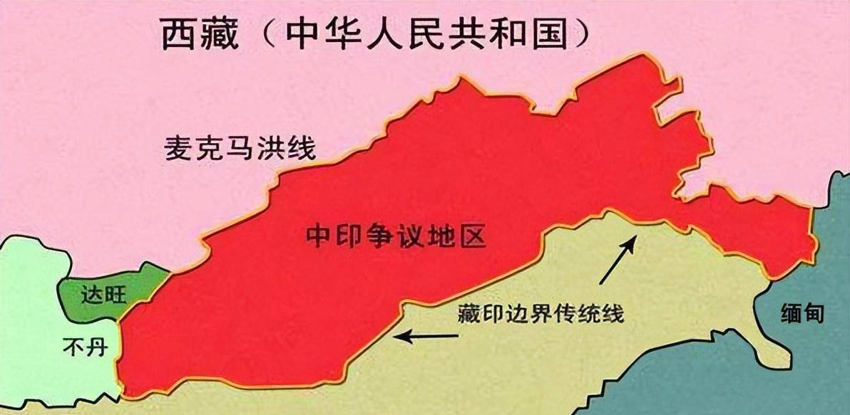 岭上的边界线,而是全线有7处被河流穿越,其走向西起不丹和西藏交界处