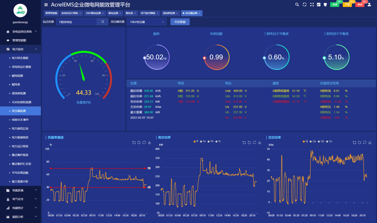 安科瑞acrelems-semi电子厂房能效管理平台_监测_监控_系统