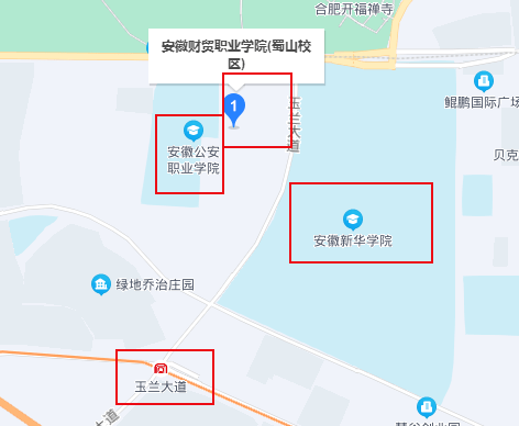 南屏路站3口出站:安徽建筑大学(北校区)望湖城南站2口出站:安徽公路