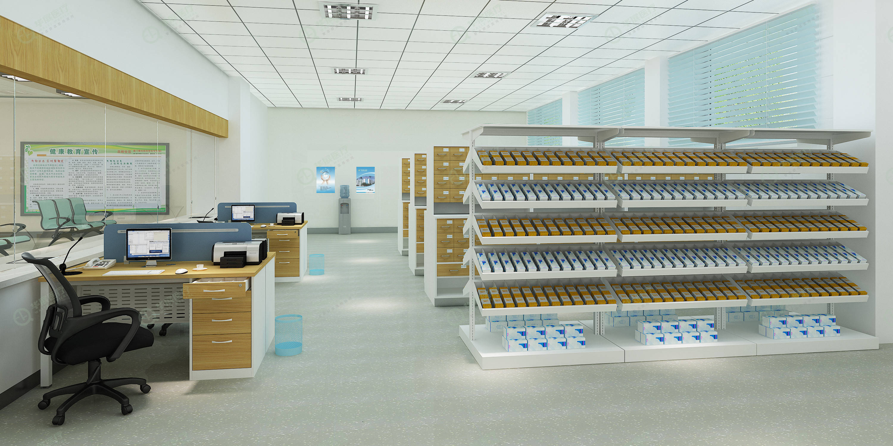 医院药房是集管理,技术,经营,服务于一体的综合性科室.