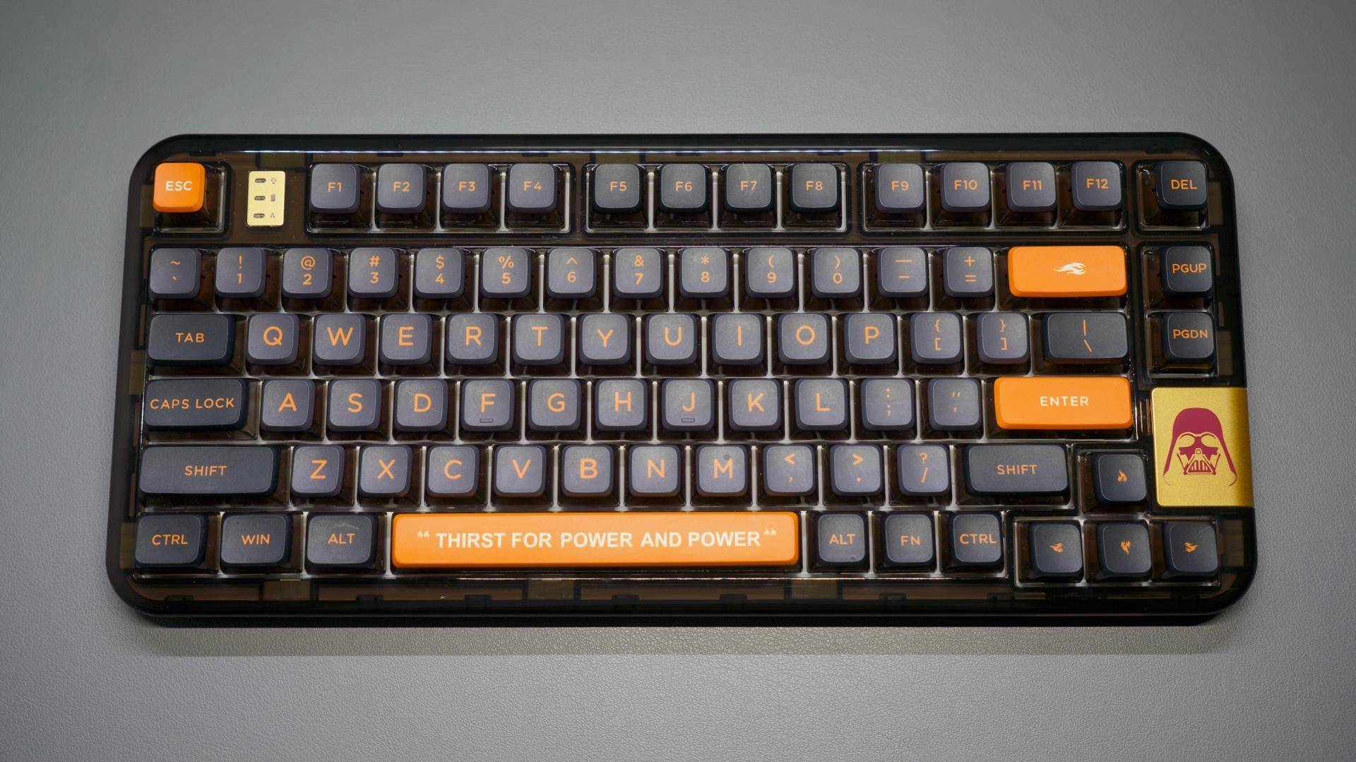 黑透款还是能打的——cool killer ck75键盘_手感_设计_接收器