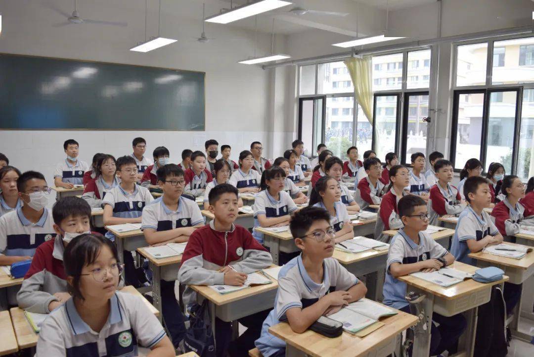 临朐这所中学新校落成,正式启用!在你家附近吗?_教育工委_北苑_仪式