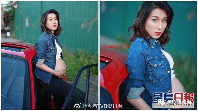 TVB人气花旦临盆在即晒白滑巨肚!状态大勇获封“最美孕妇”_Linda_Grace_囝囝