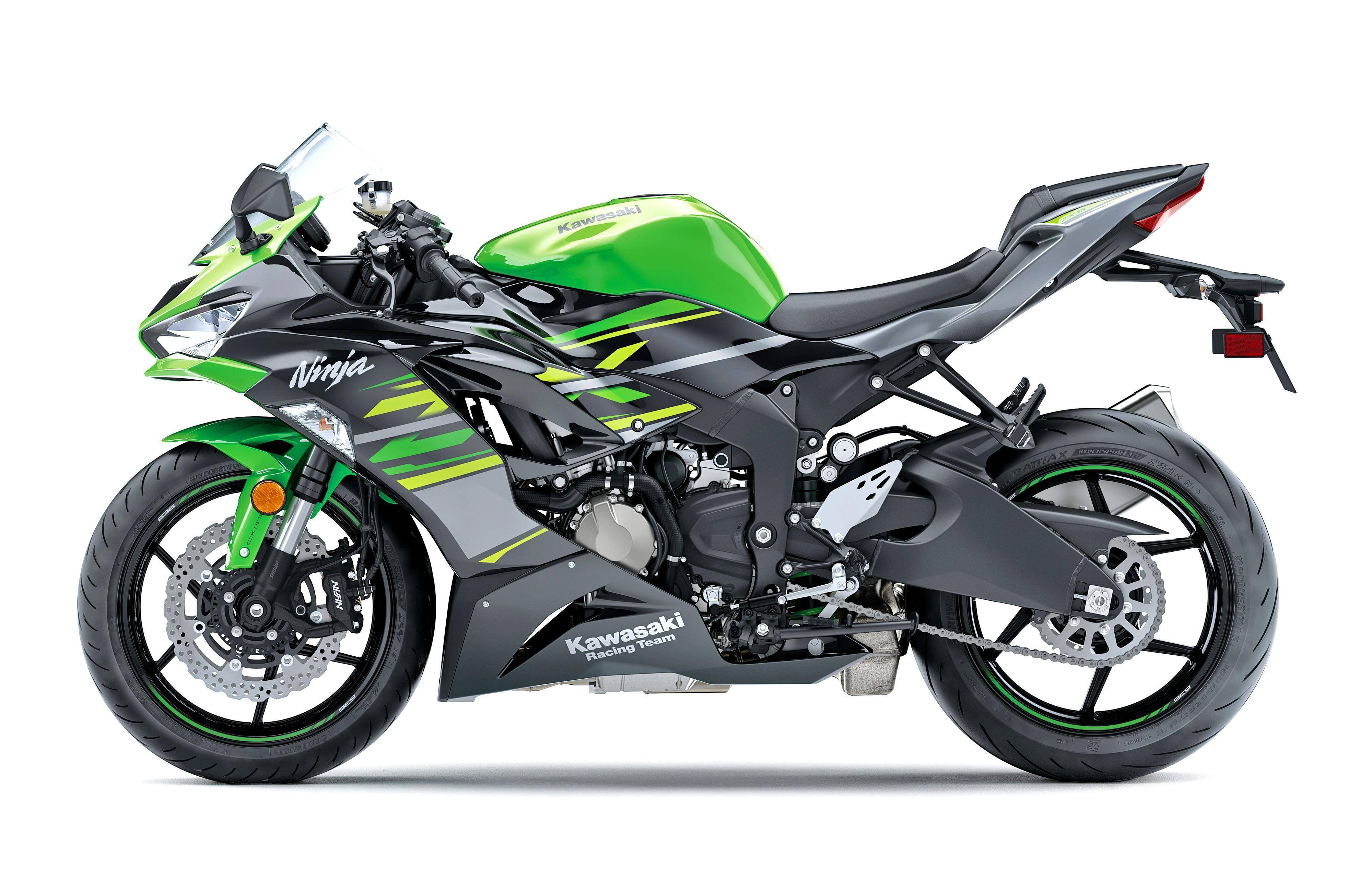 下图:2021 - 2022 ninja zx-6r krt 版(资料图片).