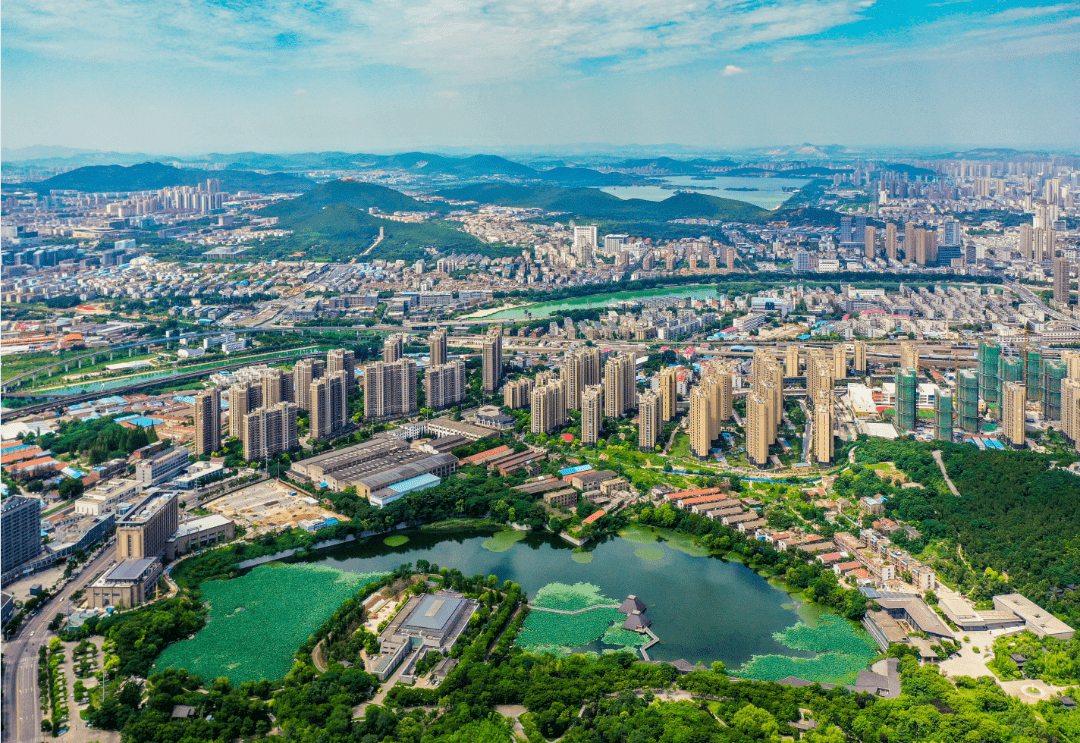 航拍直击!空中看徐州!_城市_大徐_上地