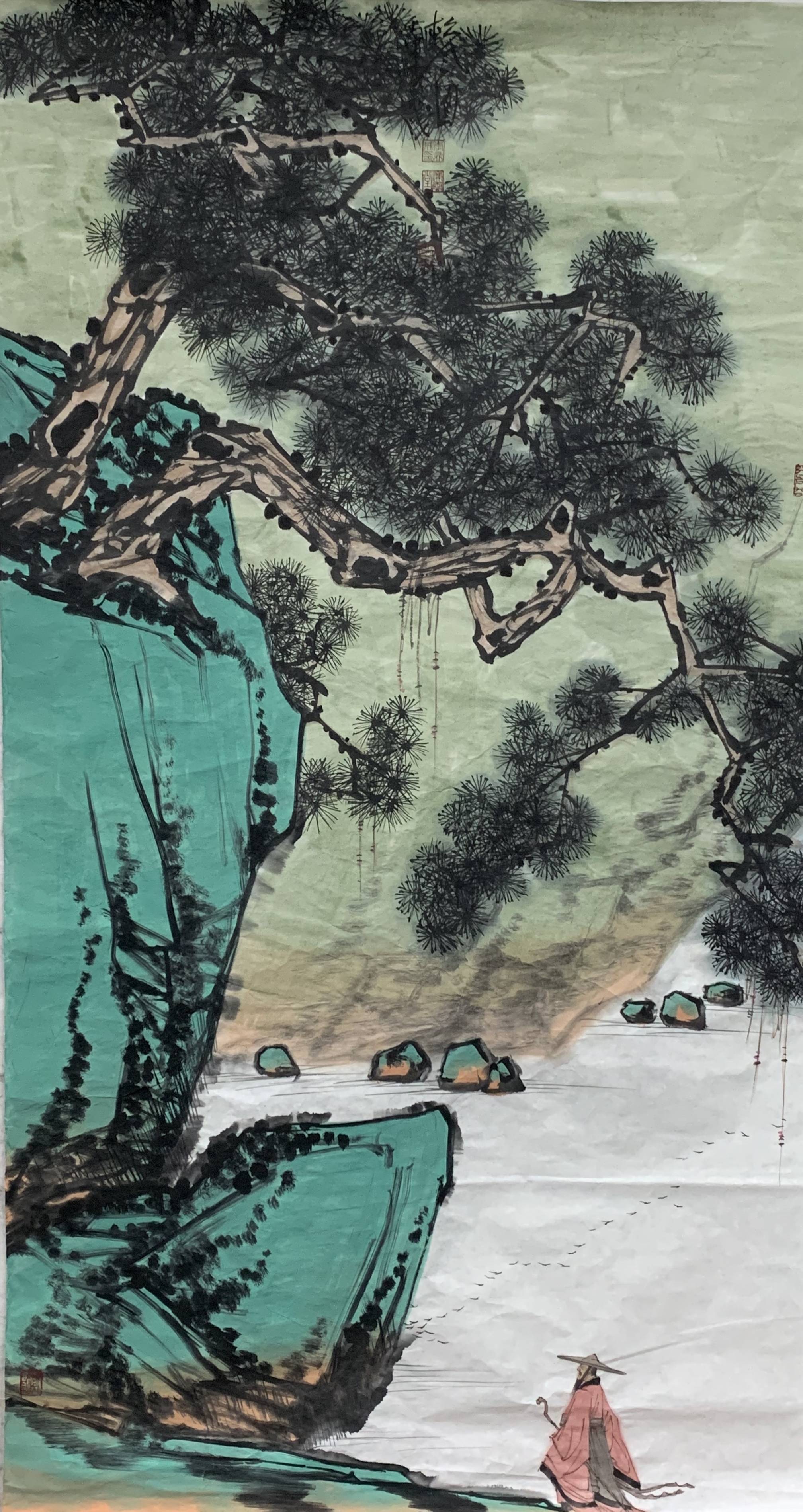 山高水长——李鼎成教授近作欣赏_廉云堂_中心_北京