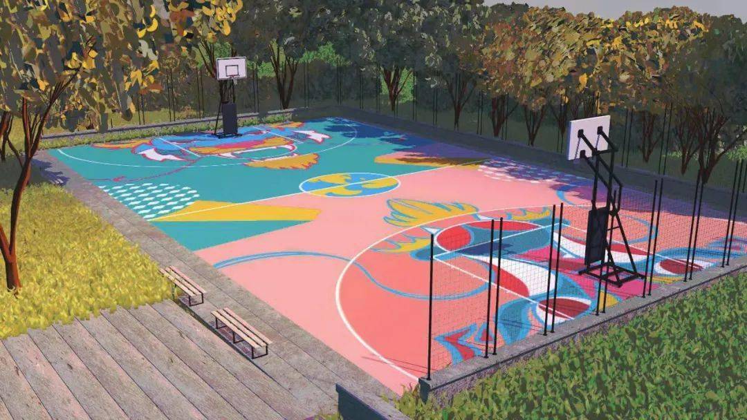 喜报|美院在美丽宜居乡村篮球场创意设计方案征集活动中荣获佳绩_运动