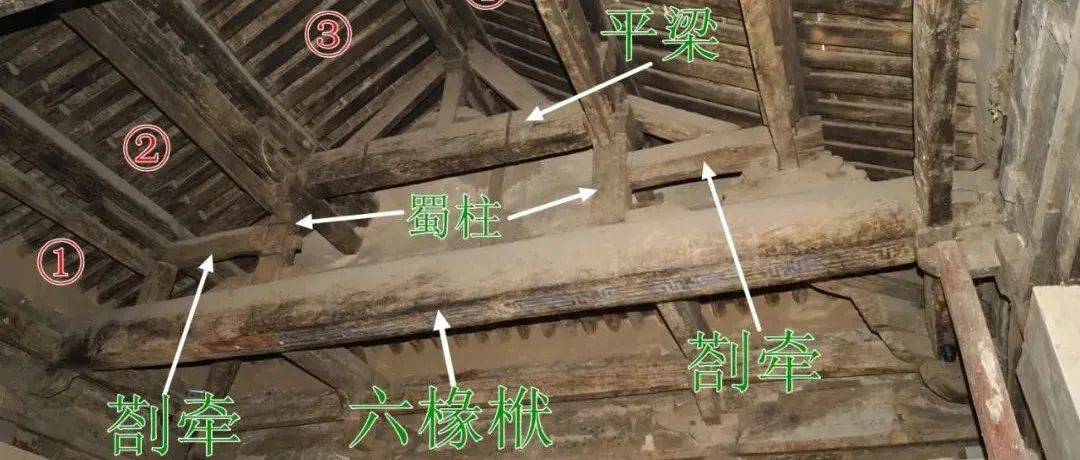 第29节：[小知识]四椽栿和六椽栿_木结构_古建筑_椽子