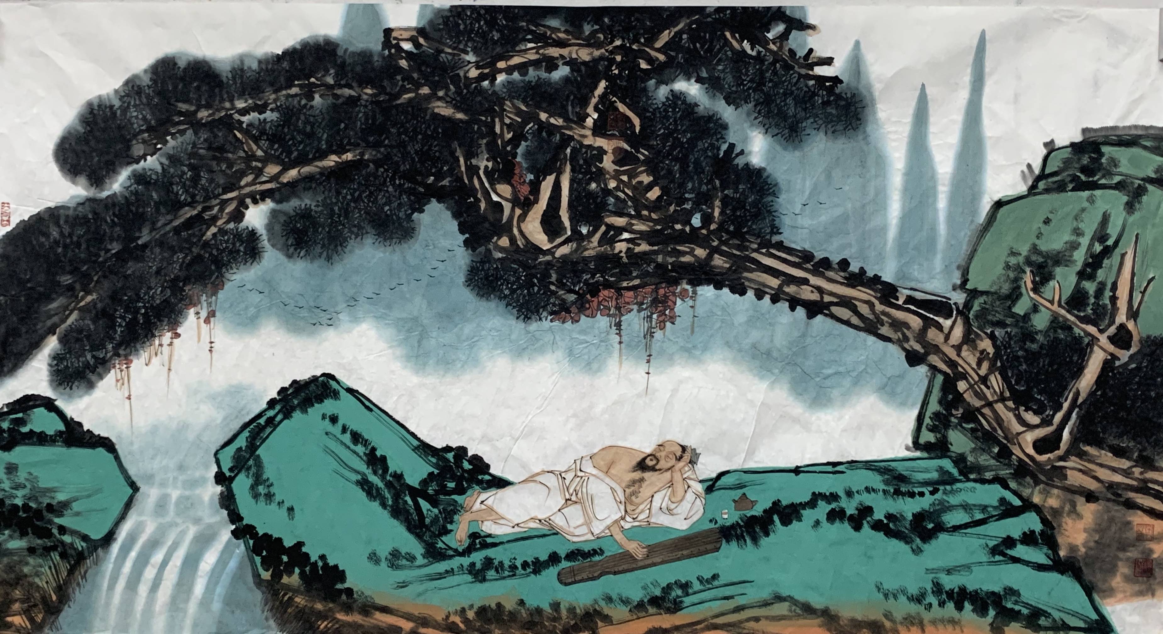 近作欣赏李鼎成,"廉云堂"主,毕业于南京艺术学院美