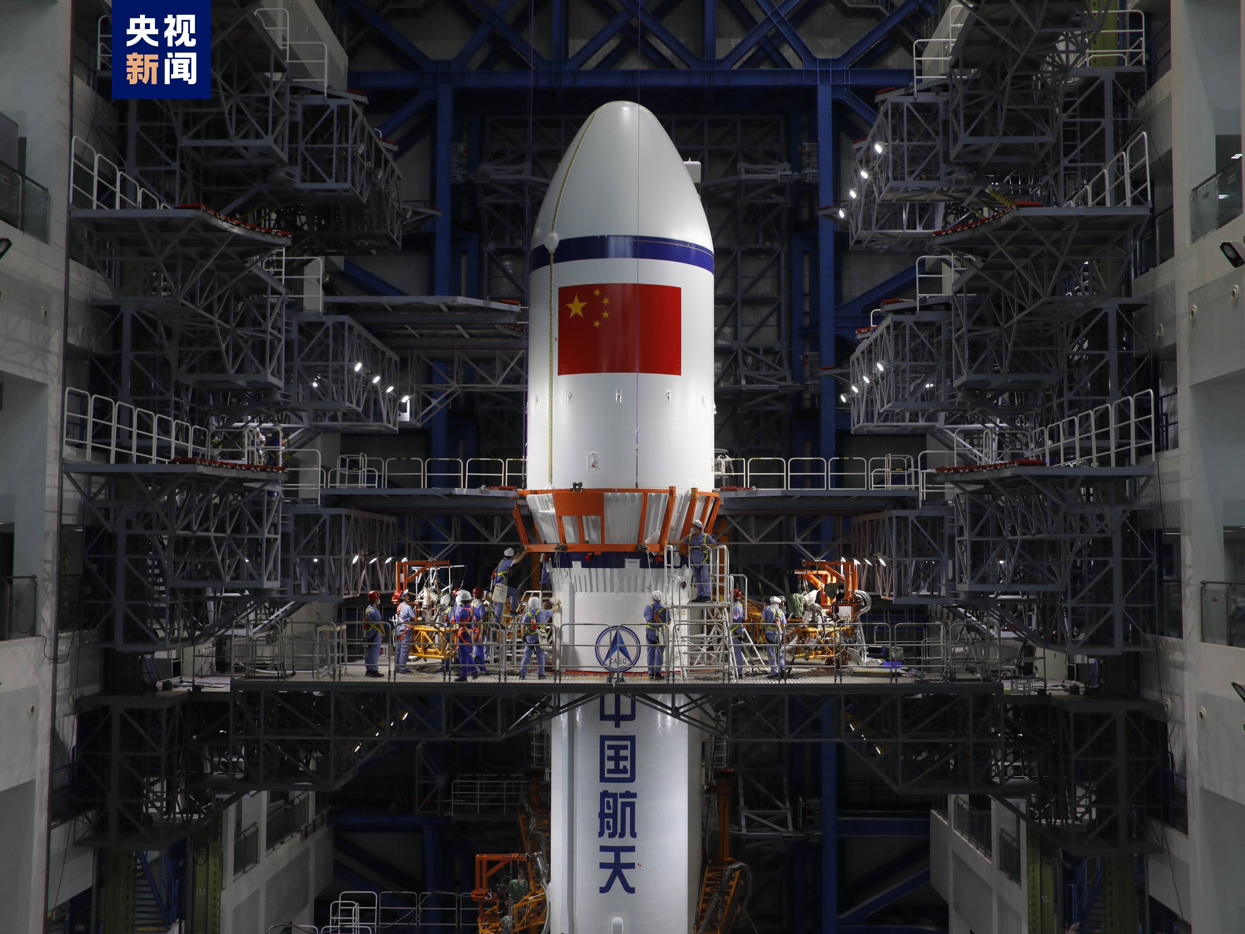 最高火箭 最短流程!长七a成功发射"中星1e"卫星_工作_我国_长征