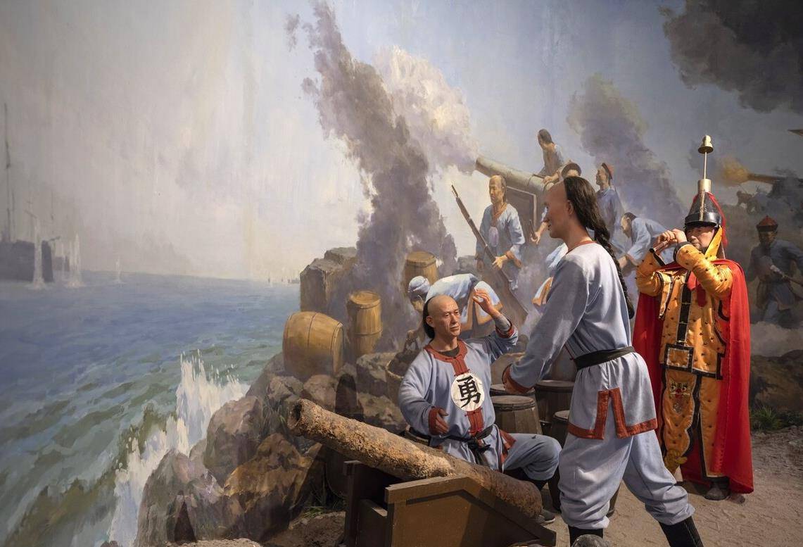 古代中国台湾岛和海南岛的海防故事_海口_炮台_海战